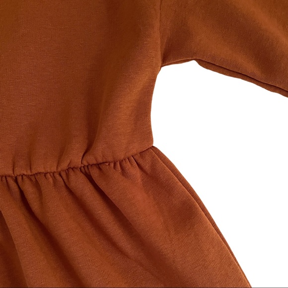 Zara Peplum Drop Shoulder Sweatshirt - Picture 8 of 14